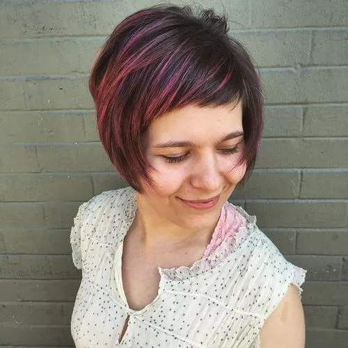 41 Elegant Short Bob Haircuts and Hairstyles with Bangs