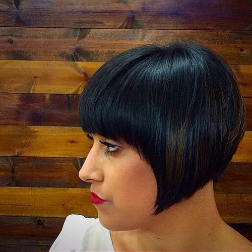 41 Elegant Short Bob Haircuts and Hairstyles with Bangs