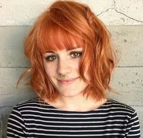 41 Elegant Short Bob Haircuts and Hairstyles with Bangs