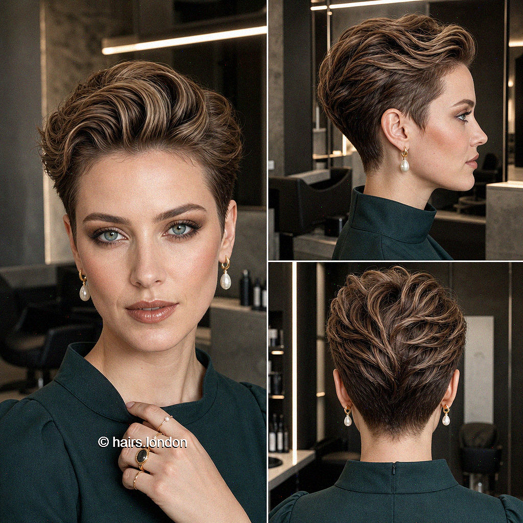 107 Super Cute Short Pixie Cuts for Your New Look Cinnamon Chestnut Brown Hair