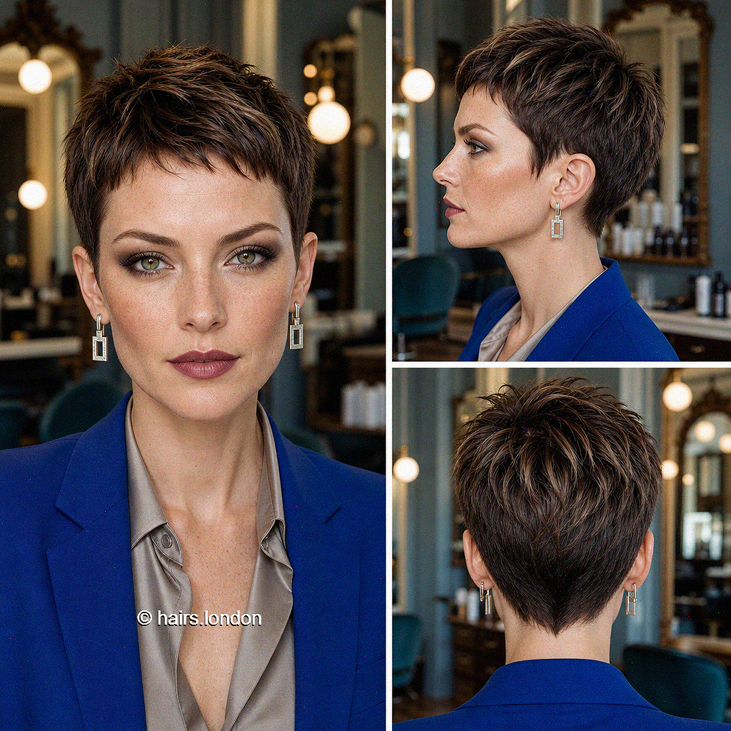 107 Super Cute Short Pixie Cuts for Your New Look Rich Espresso Mocha Hair
