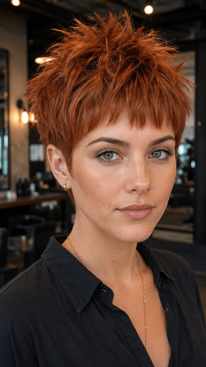 Cinnamon Copper Spice Hair