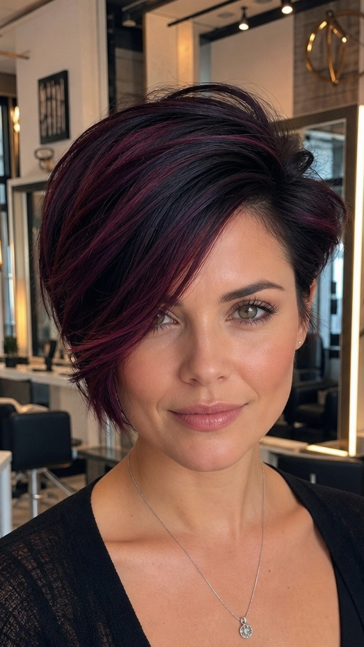 Blackberry Amethyst Hair