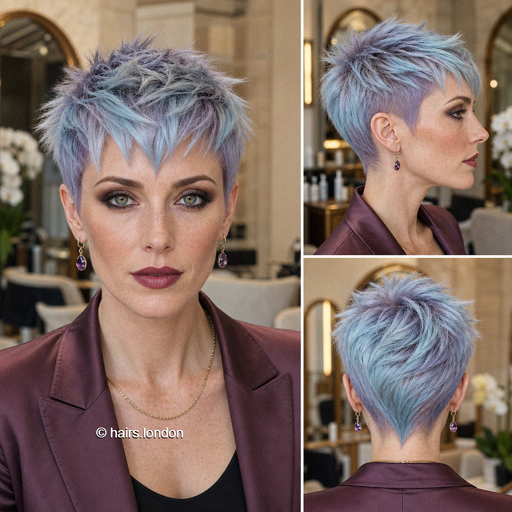 77 Best Ideas of Pixie Cuts and Hairstyles for 2026 Frosted Pearl Silver Hair