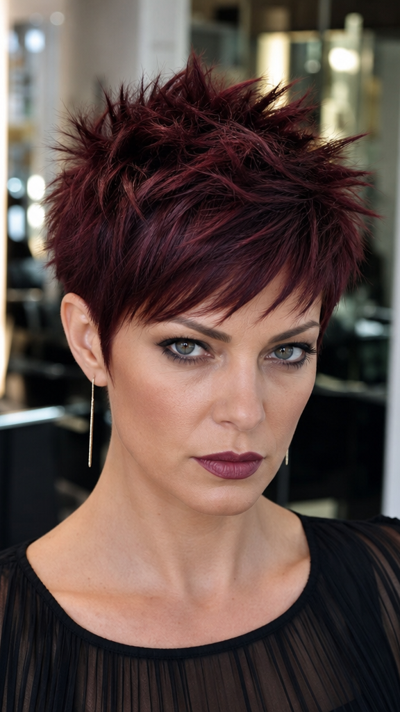 Blackberry Merlot Hair