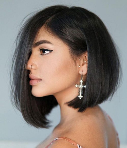 47 Stylish Neck Length Haircuts Ideas For Women