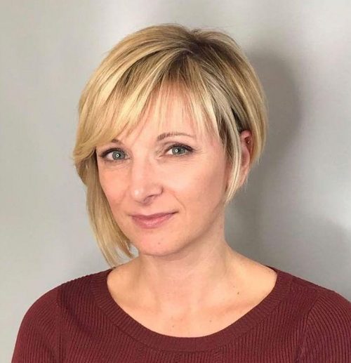 48 New Short Hair with Bangs Ideas and Hairstyles for 2025