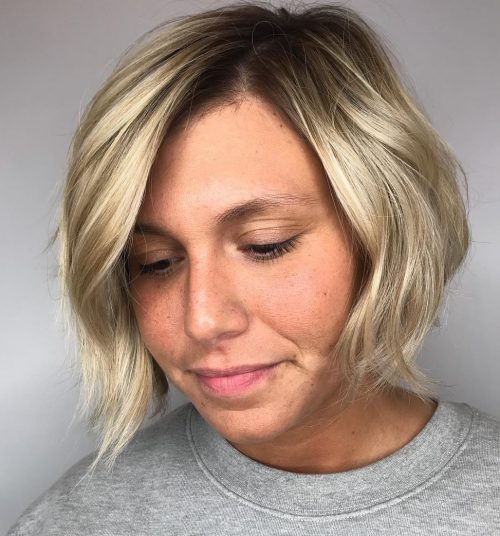 47 Versatile Bob Haircuts for Round Faces for 2024
