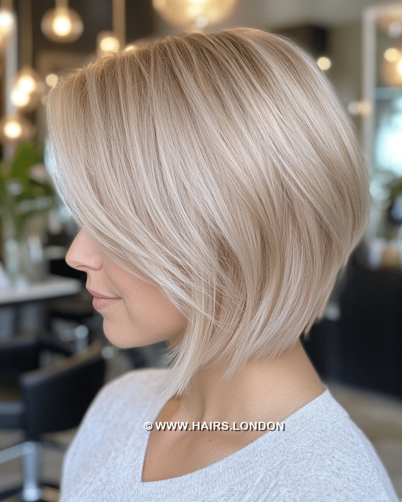 Cool Champagne Blonde Hair