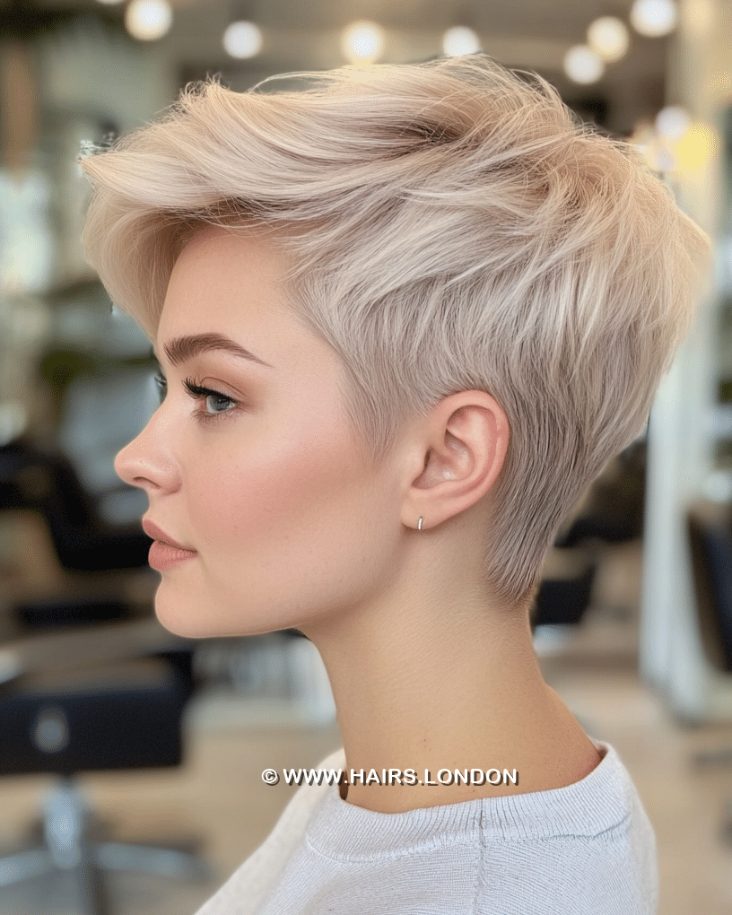 Cool Platinum Silver Hair