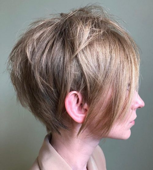 47 New Short Hair with Bangs Ideas and Hairstyles for 2024