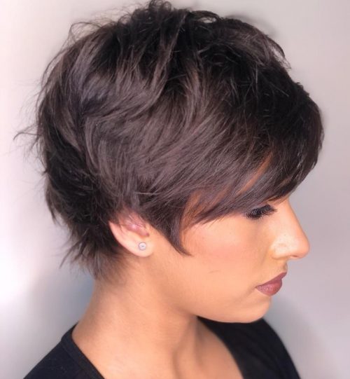 47 New Short Hair with Bangs Ideas and Hairstyles for 2024