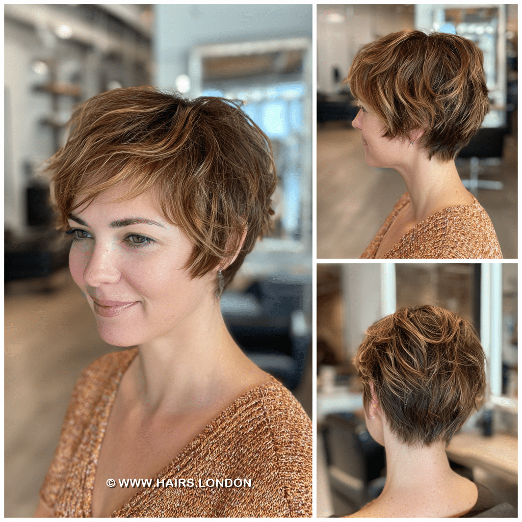 Honey Caramel Highlights Hair