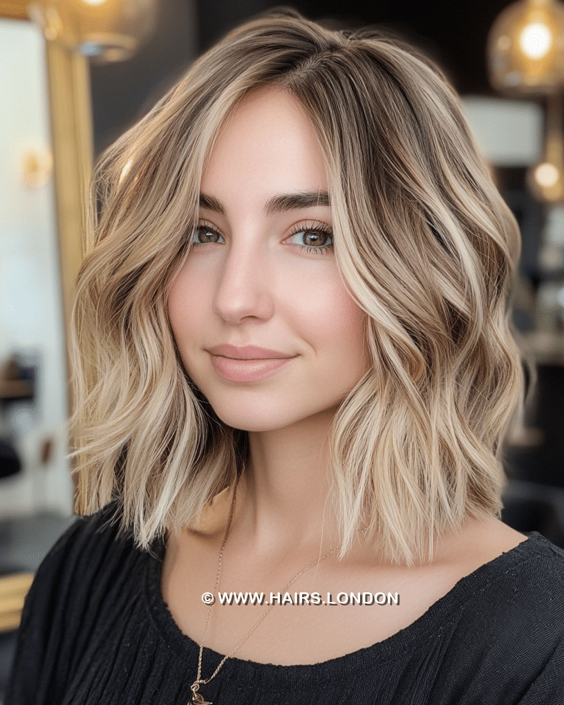 Lived-In Blonde Balayage Hair