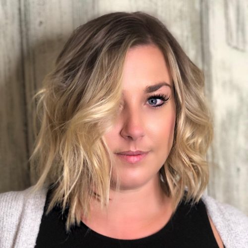 47 Current Ideas of Most Flattering Short Hairstyles for Round Faces