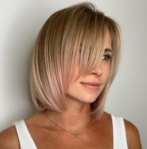 47 Stylish Neck Length Haircuts Ideas For Women