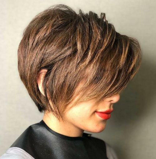 47 New Short Hair with Bangs Ideas and Hairstyles for 2024