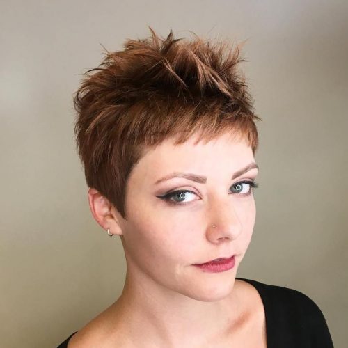 47 Images to Choose a Cool Choppy Pixie Haircut