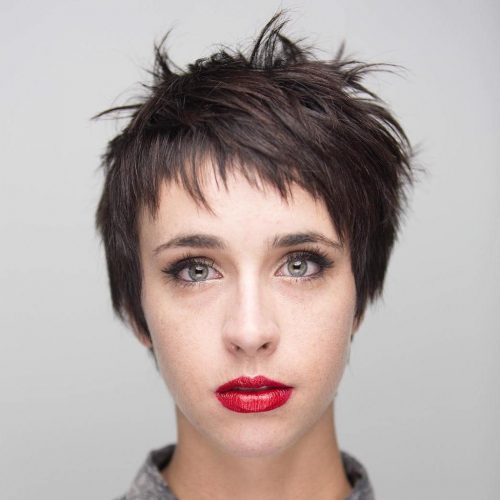 48 Images to Choose a Cool Choppy Pixie Haircut