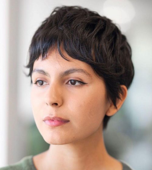 48 New Short Hair with Bangs Ideas and Hairstyles for 2025