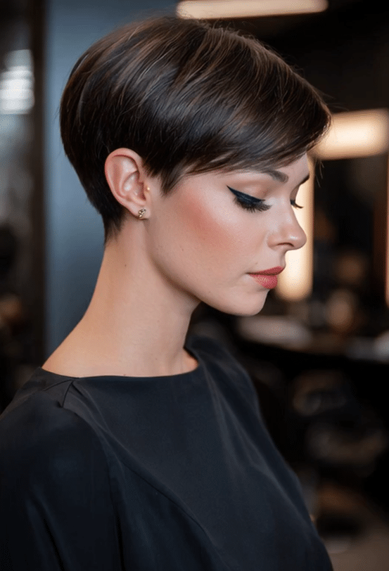 Silky Espresso Brown Hair