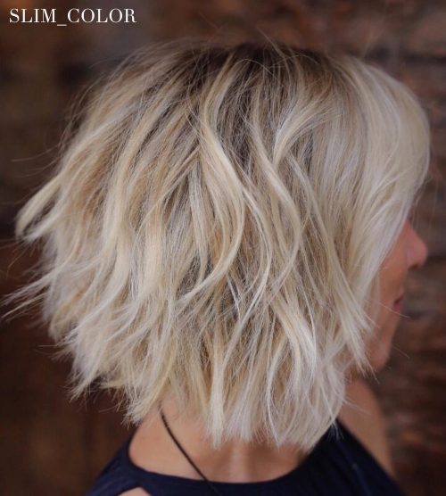 47 Stylish Messy Bob Hairstyles Ideas For Women