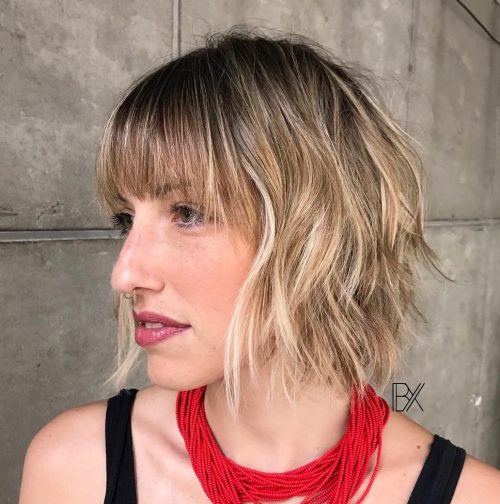 47 Stylish Messy Bob Hairstyles Ideas For Women