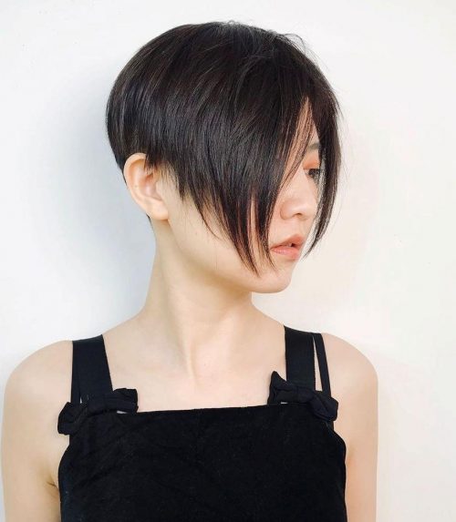 47 New Short Hair with Bangs Ideas and Hairstyles for 2024