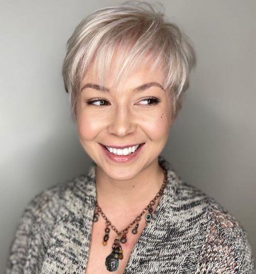 48 New Short Hair with Bangs Ideas and Hairstyles for 2025