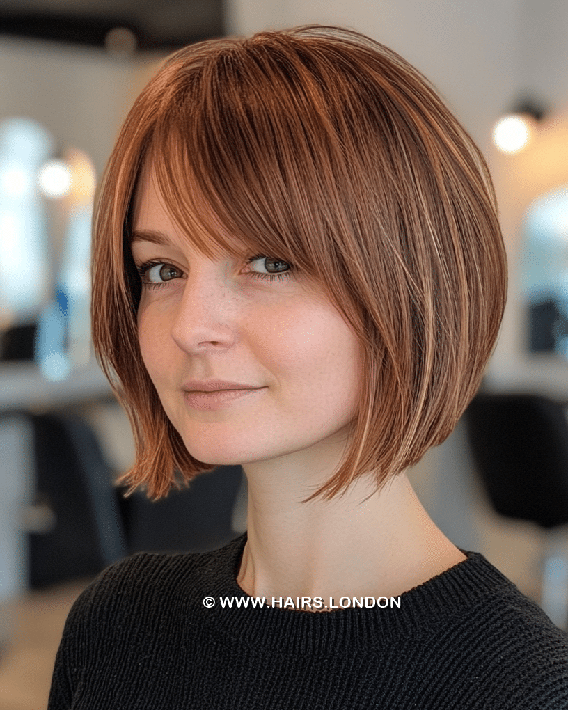 Soft Auburn Brown Hair