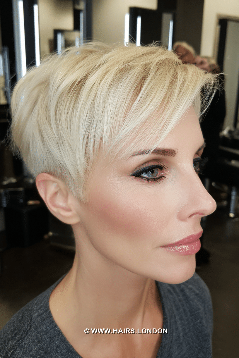 Soft Platinum Blonde Hair