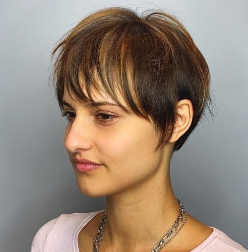 43 New Pixie Cut with Bangs Ideas for the Current Season