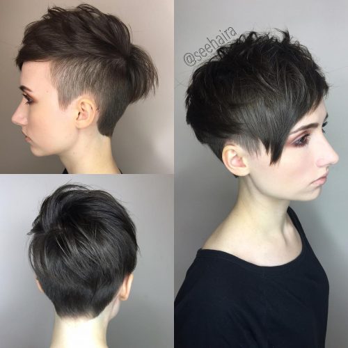48 Images to Choose a Cool Choppy Pixie Haircut