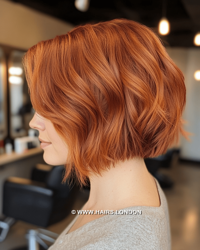Vibrant Copper Ginger Hair