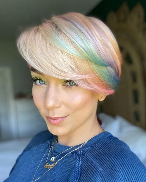 40 New Colored Pixie Haircut Ideas For Women