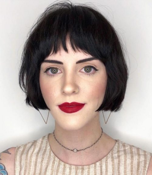 36 New Ideas of Short Hair with Bangs for 2025