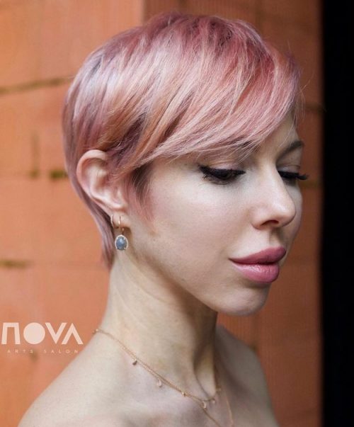 41 Fresh Pixie Haircuts with Bold Colors for Women