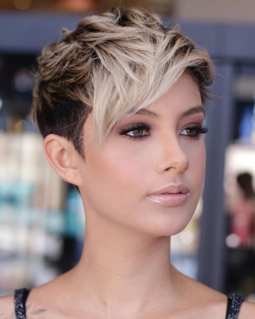 41 Fresh Pixie Haircuts with Bold Colors for Women