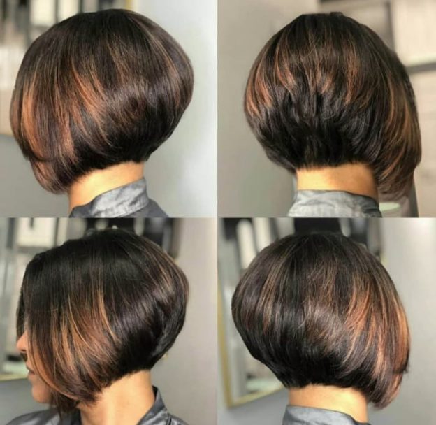 Stylish Stacked Bob Haircuts For Women