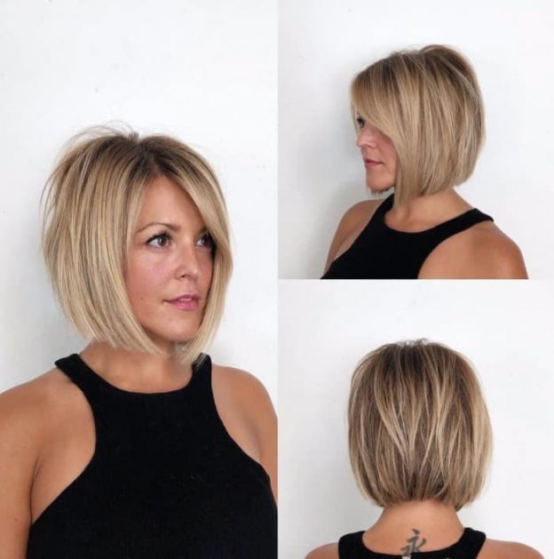 Stylish Stacked Bob Haircuts For Women