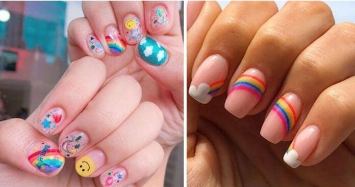 25 CUTE RAINBOW NAILS TO BRIGHTEN UP YOUR DAY