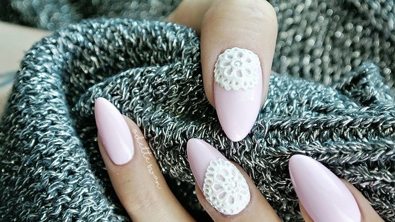 3d Lace Nails