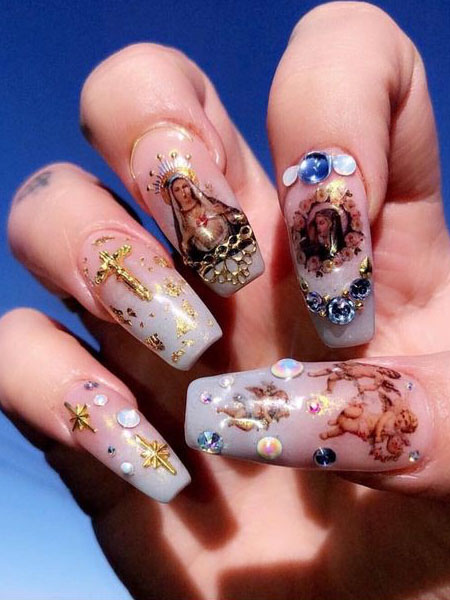 Angels-and-Icons-Nail-Stickers