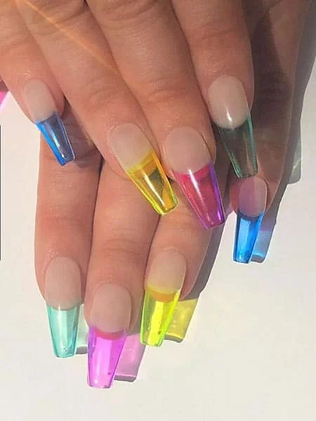 Clear-French-Tip-Nails