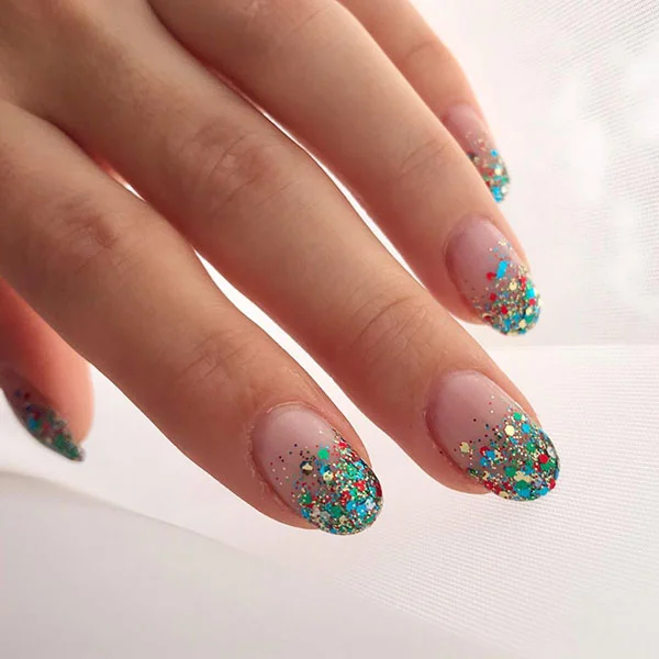 Colorful-Glitter-Christmas-Nails