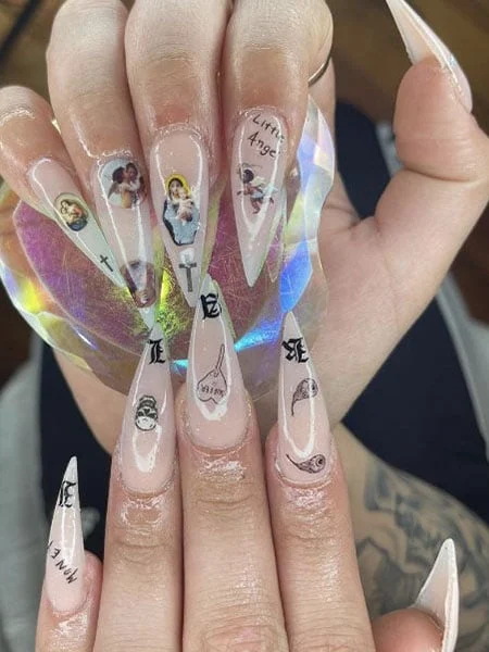 Little-Angels-Stiletto-Nails