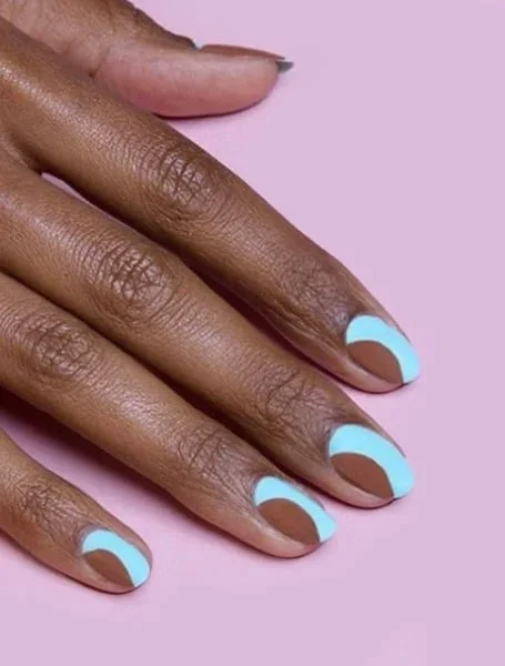 Nude-and-Baby-Blue-Nail-Designs