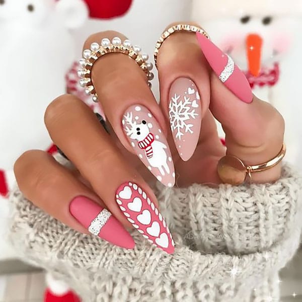 Pink-Festive-Nails