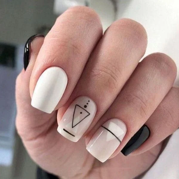 Short-Geometric-Nails