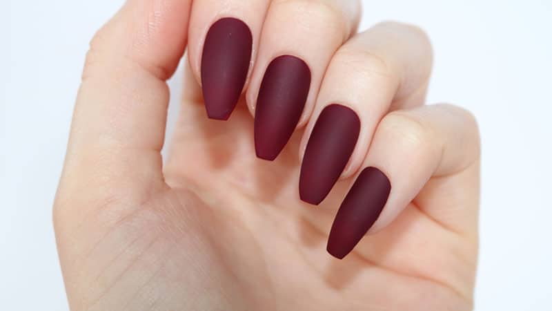 Coffin and Ballerina Nail Shape